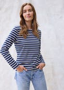 Saint James MINQUIDAME - Breton Striped Shirt with Long Sleeve