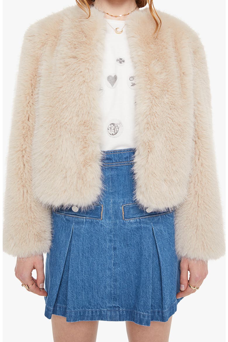 The Polar Opposite Faux Fur Jacket, Main, color, COUNTER CULTURE