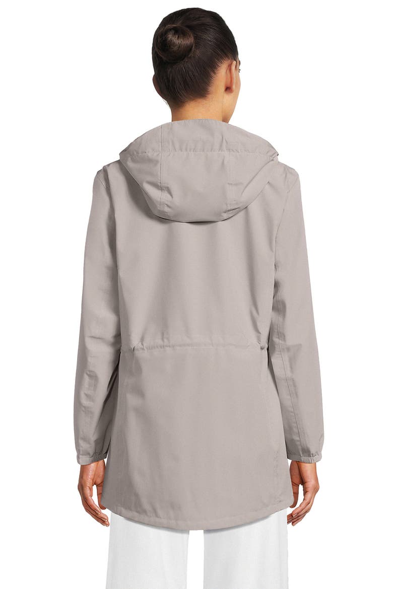 Squall Packable Waterproof Raincoat, Alternate, color, Soft Mushroom