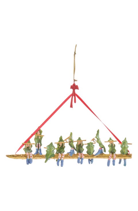 12 Days 10 Pipers Piping Christmas Ornament