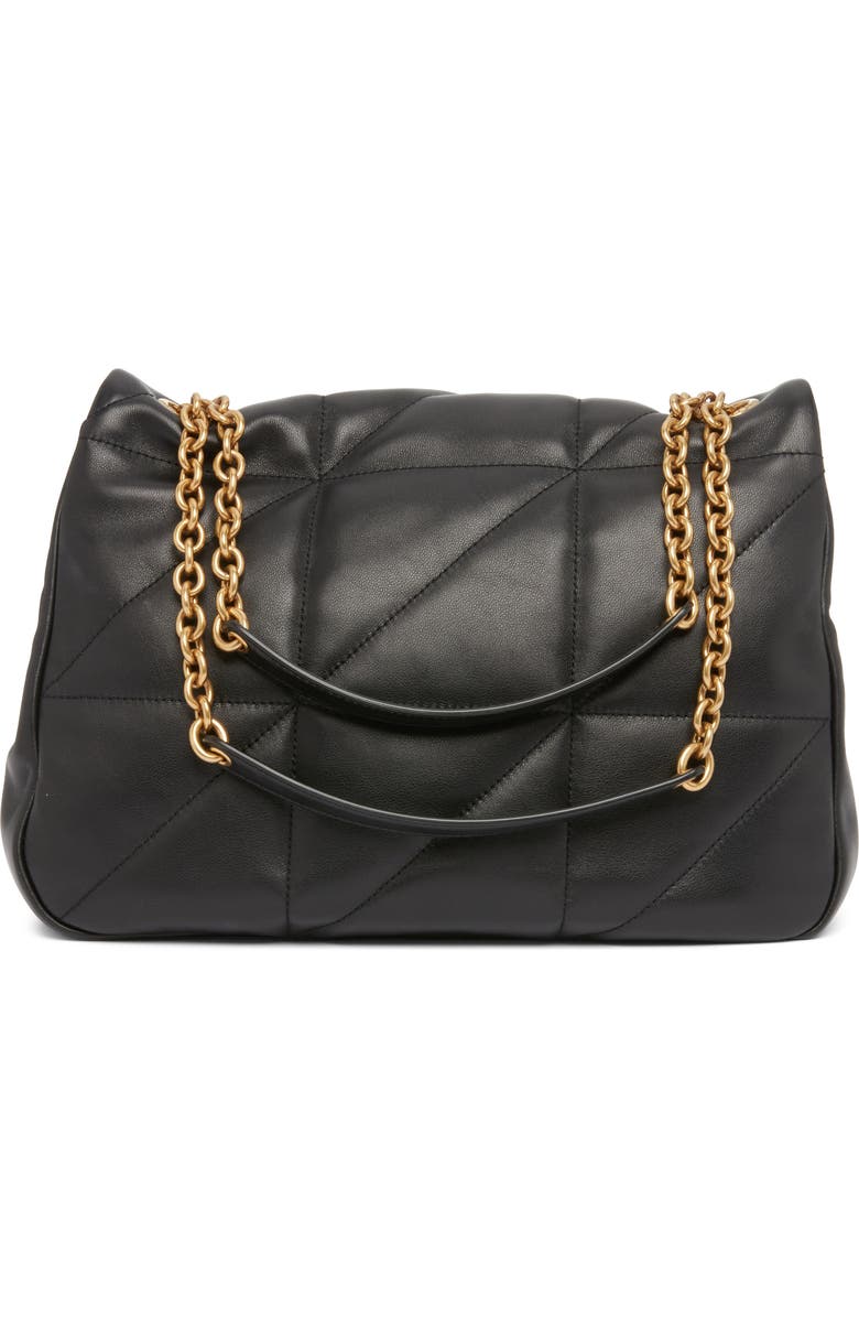 Saint Laurent Medium Jamie 4.3 Carré Rive Gauche Quilted Shoulder Bag, Alternate, color, Noir