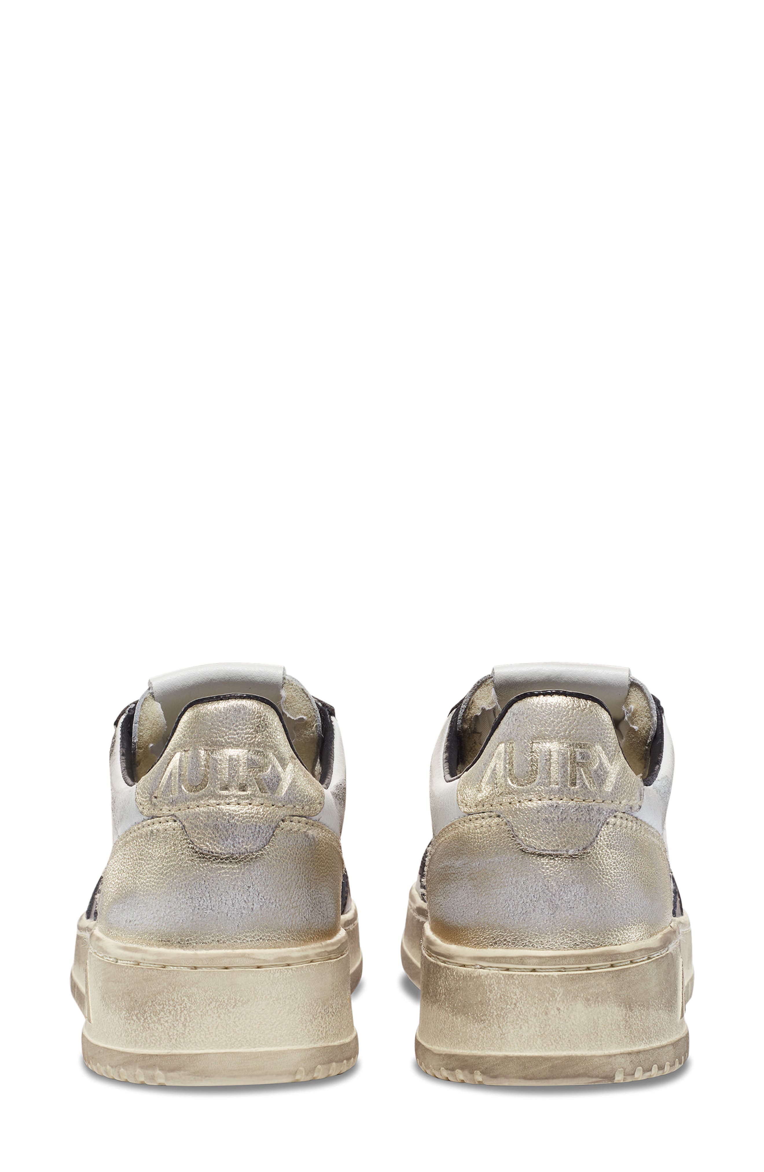 AUTRY Retro Low Sneaker, Alternate, color, White/ Black/ Platinum