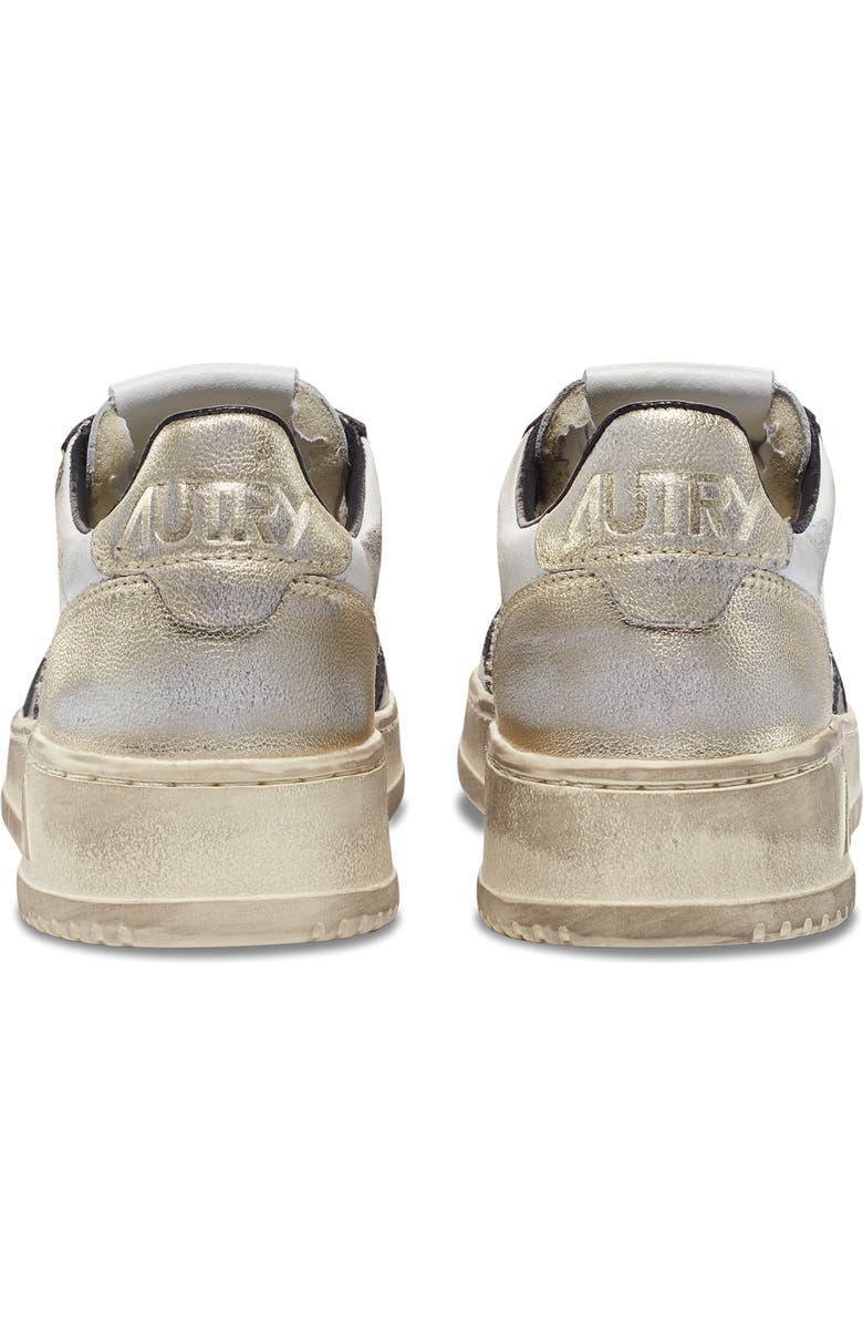 AUTRY Retro Low Sneaker, Alternate, color, White/ Black/ Platinum