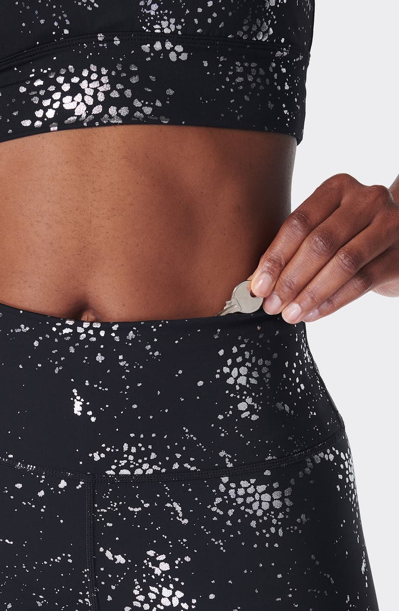 Sweaty Betty Glow Sparkle Ankle Leggings, Alternate, color,