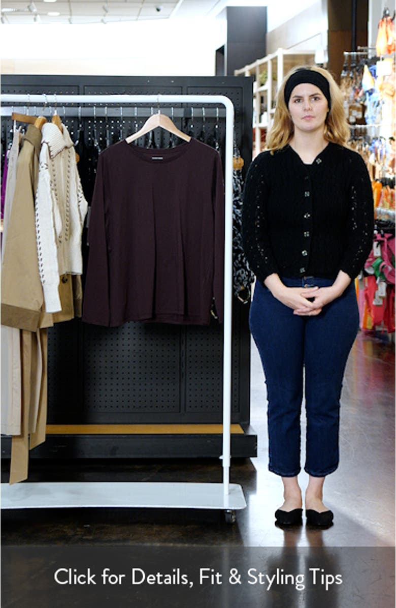 Organic Cotton Long Sleeve T-Shirt, sales video thumbnail