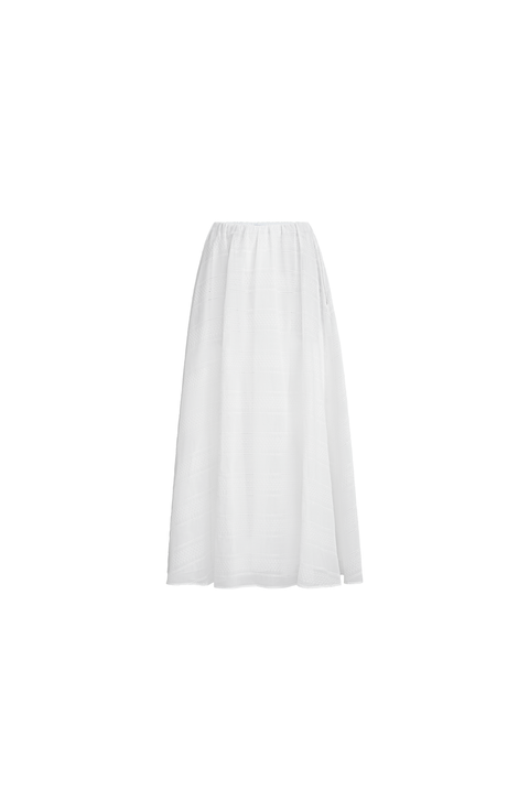 Broderie anglaise skirt