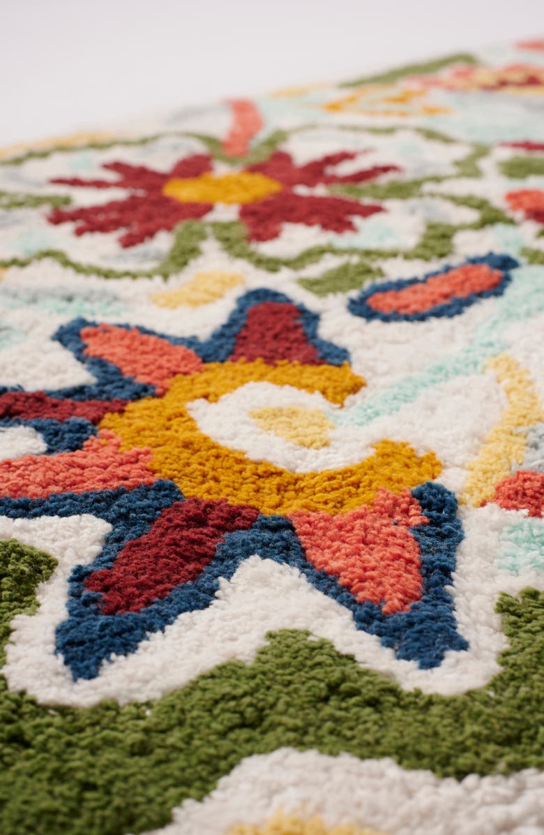 Anthropologie Home Floral Bath Mat, Alternate, color, 