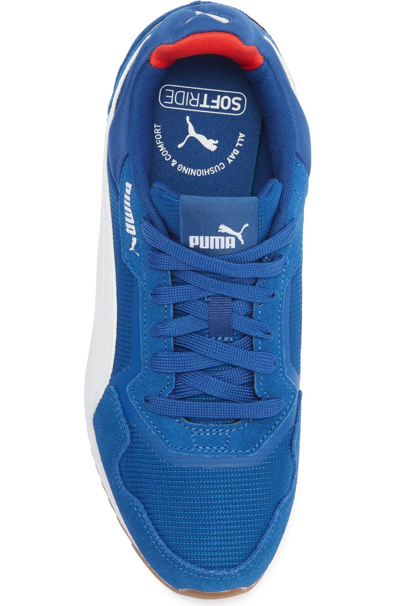 PUMA Softride ST Miler Sneaker, Alternate, color, Clyde Royal/ Puma White/ Red