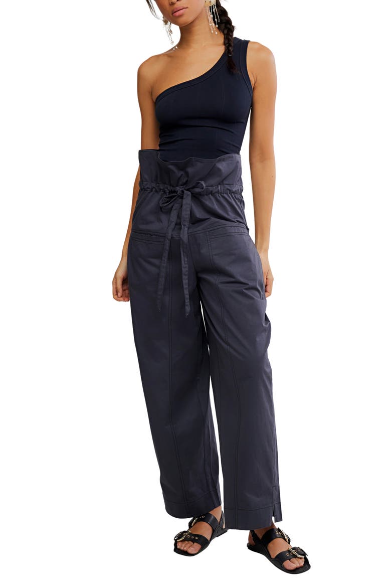 Fisherman Pants, Alternate, color, WASHED BLACK