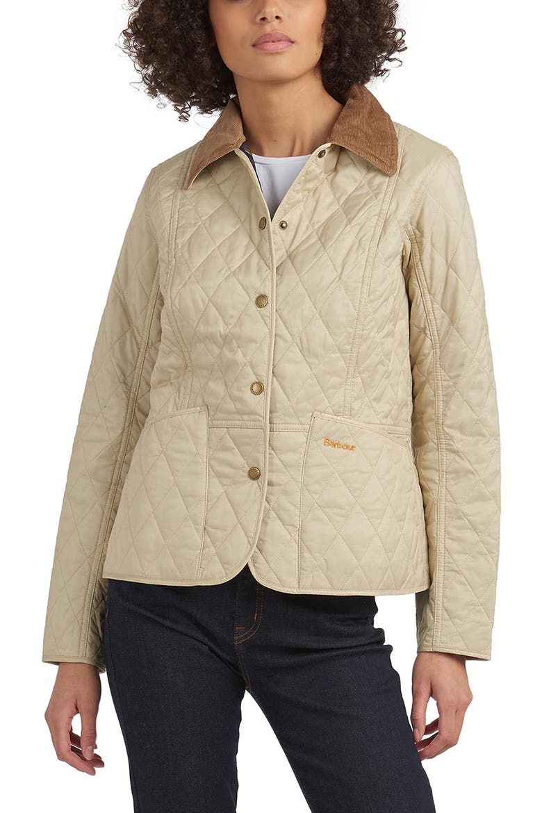 Women's Summer Liddesdale Quilted Jacket, Main, color, PEARL/NAVY