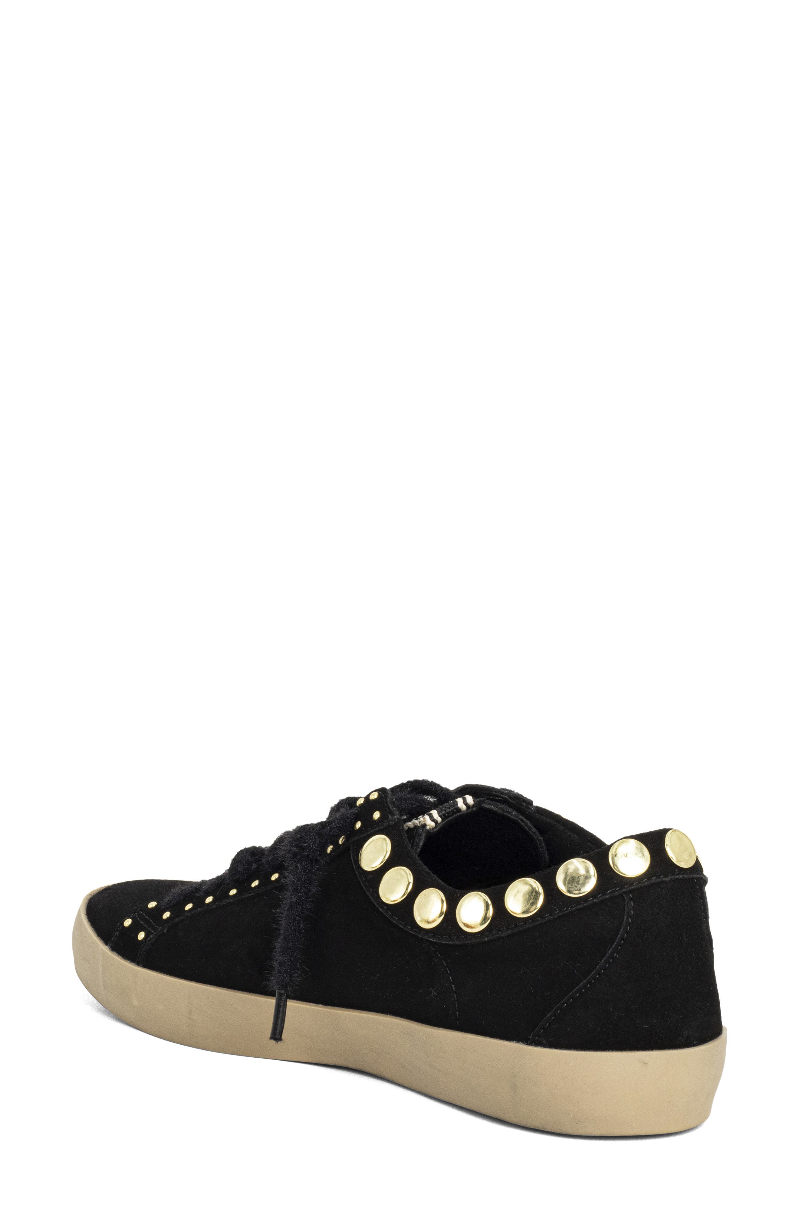 SHUSHOP Pandora Studded Low Top Sneaker, Alternate, color, 