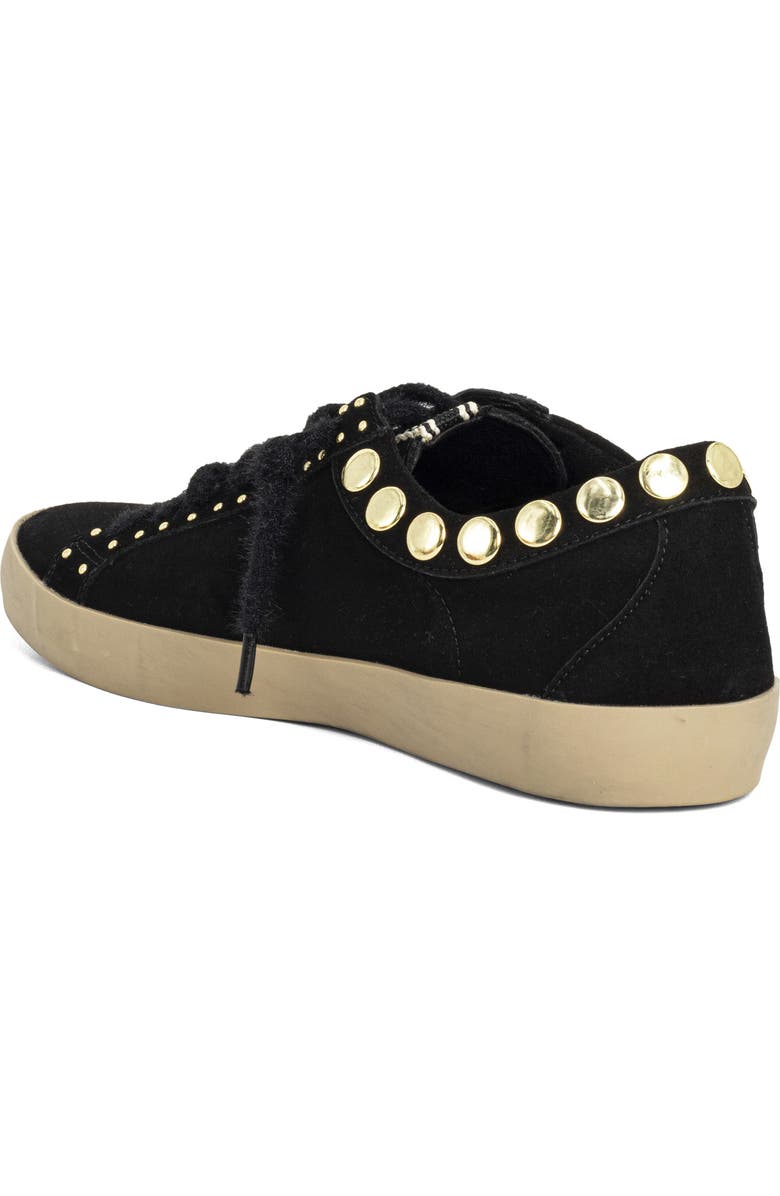 SHUSHOP Pandora Studded Low Top Sneaker, Alternate, color,