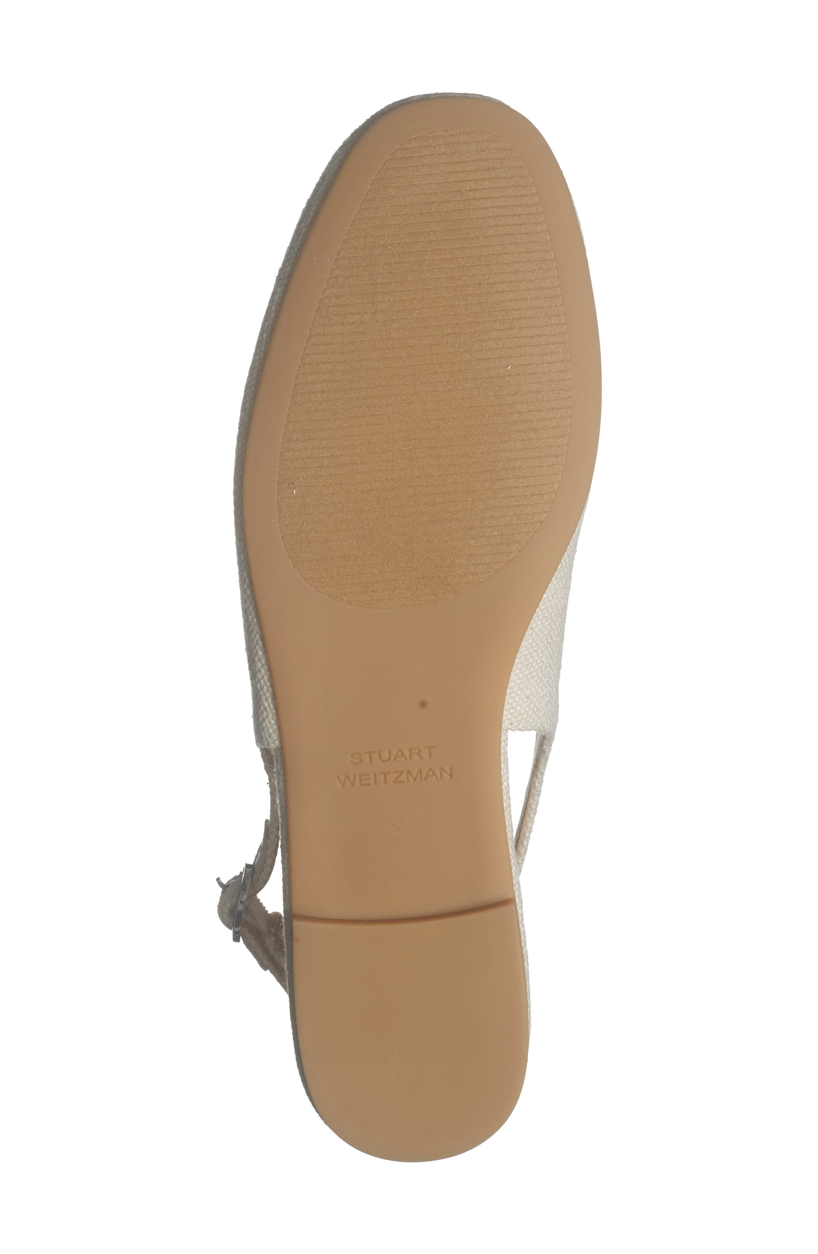 Stuart Weitzman Clover Slingback Mule, Alternate, color, Natural