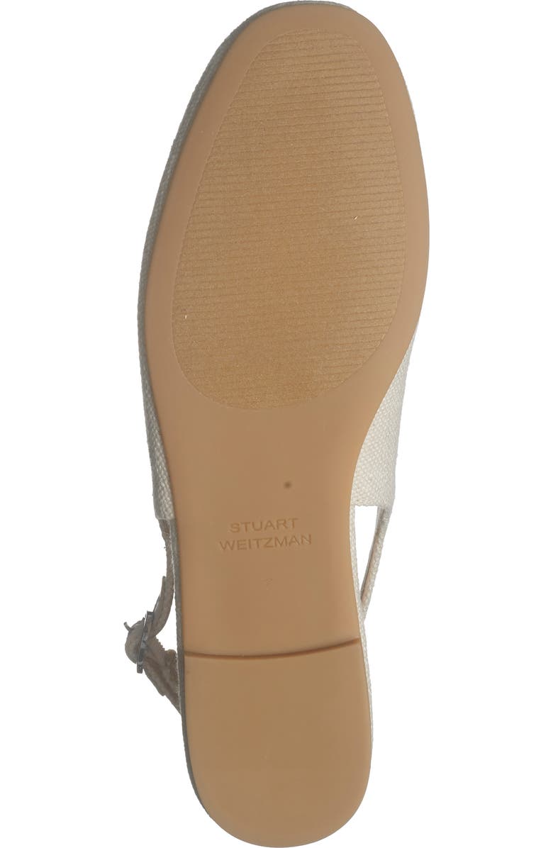 Stuart Weitzman Clover Slingback Mule, Alternate, color, Natural