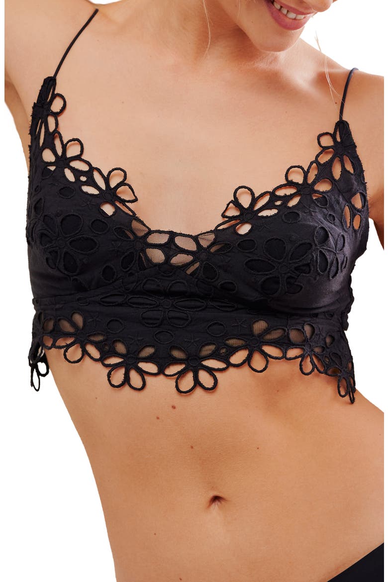 Intimately FP Asteria Bralette, Main, color, BLACK
