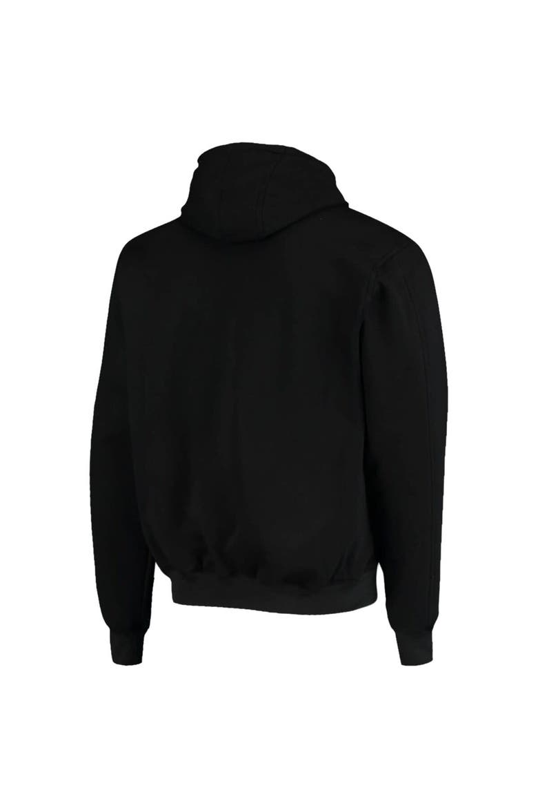 Men's Dunbrooke Black Jacksonville Jaguars Craftsman Thermal-Lined Full-Zip Hoodie, Alternate, color, Black