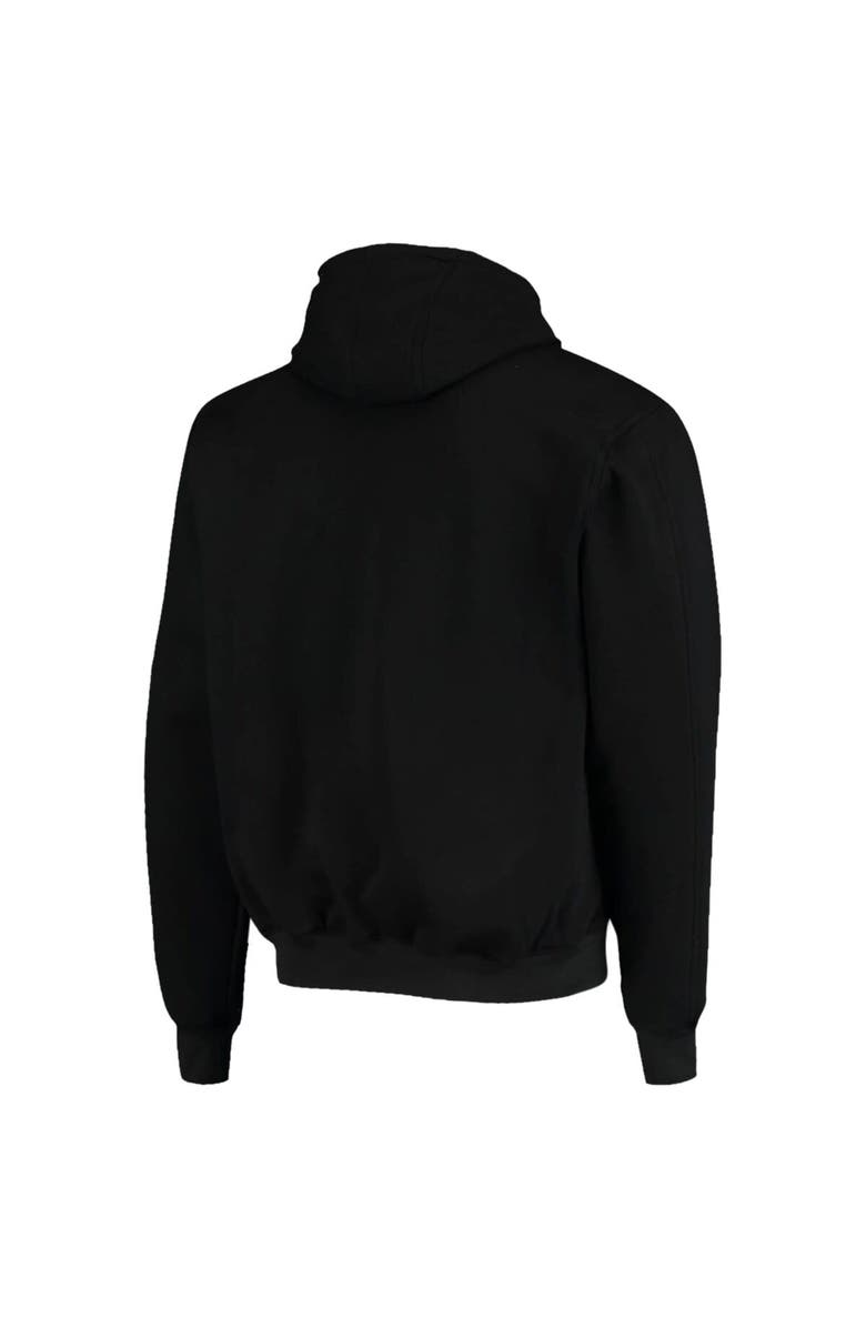 DUNBROOKE Men's Dunbrooke Black Jacksonville Jaguars Craftsman Thermal-Lined Full-Zip Hoodie, Alternate, color, Black