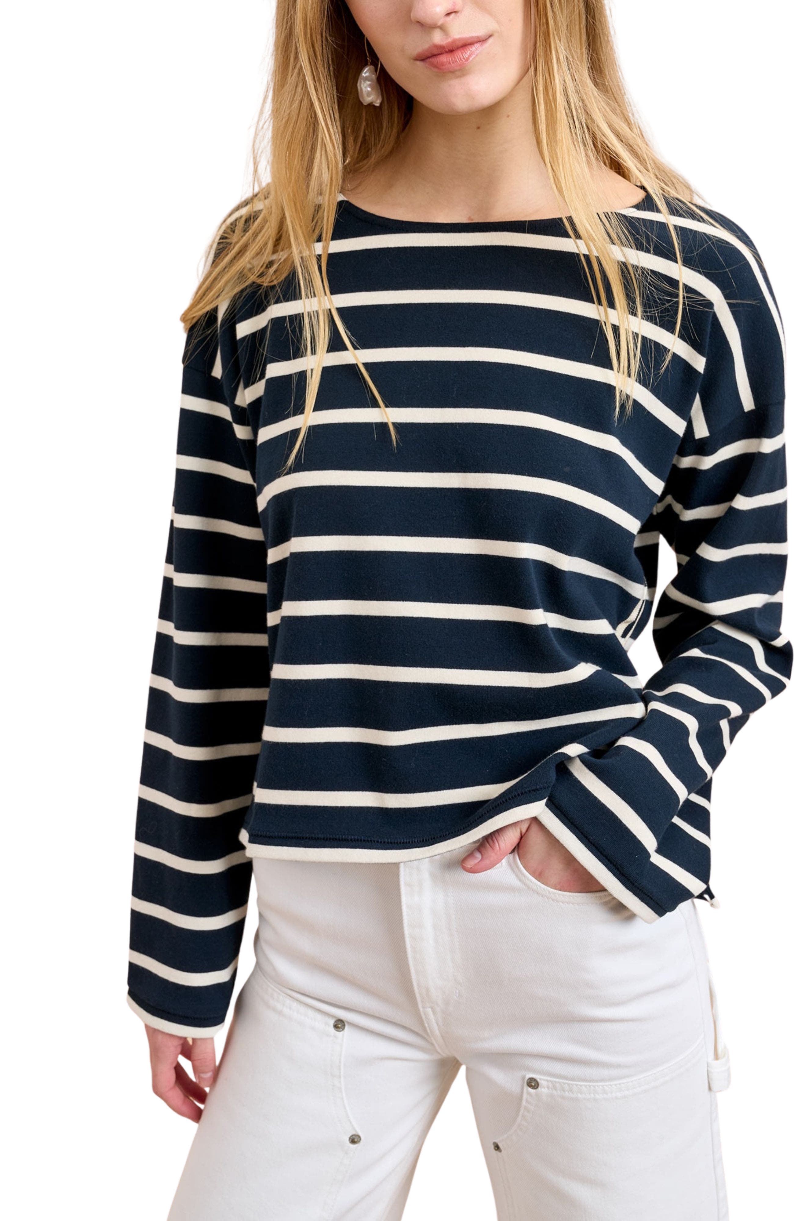 Long Sleeve Breton Tee - image 3