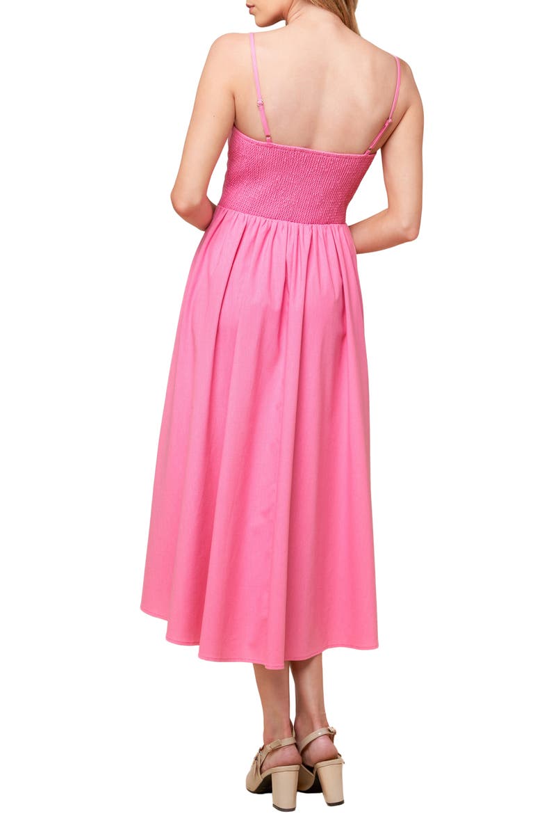 FLYING TOMATO Scalloped Fit & Flare Sundress, Alternate, color, 
