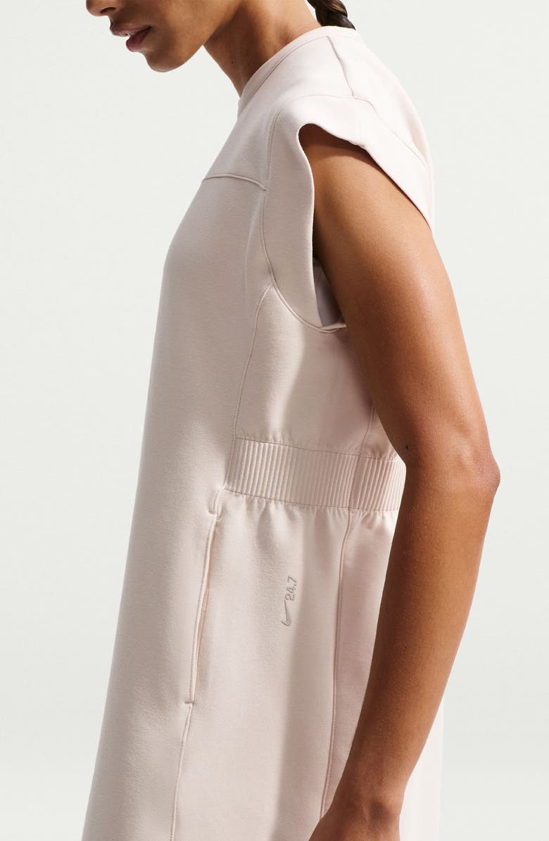 Nike 24/7 Dri-FIT Minidress, Alternate, color, Light Orewood Bronn/ Sail