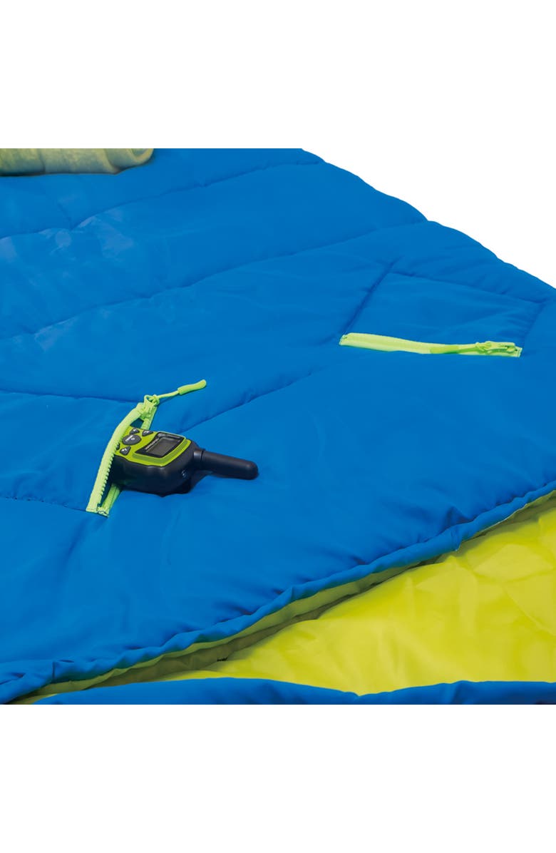 mimish Kids' Sleep-N-Pack Sleeping Bag Backpack, Alternate, color, Brilliant Blue