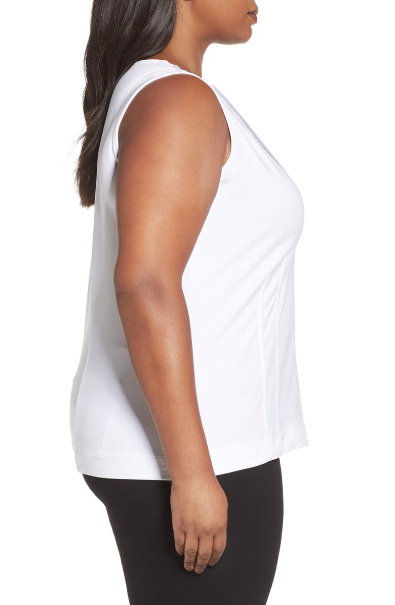 NIC+ZOE 'Sweet Pleat' Sleeveless Top, Alternate, color, 