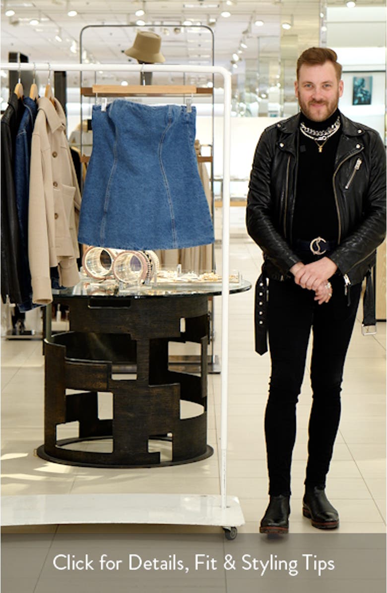 Denim Tunic Tube Top, sales video thumbnail