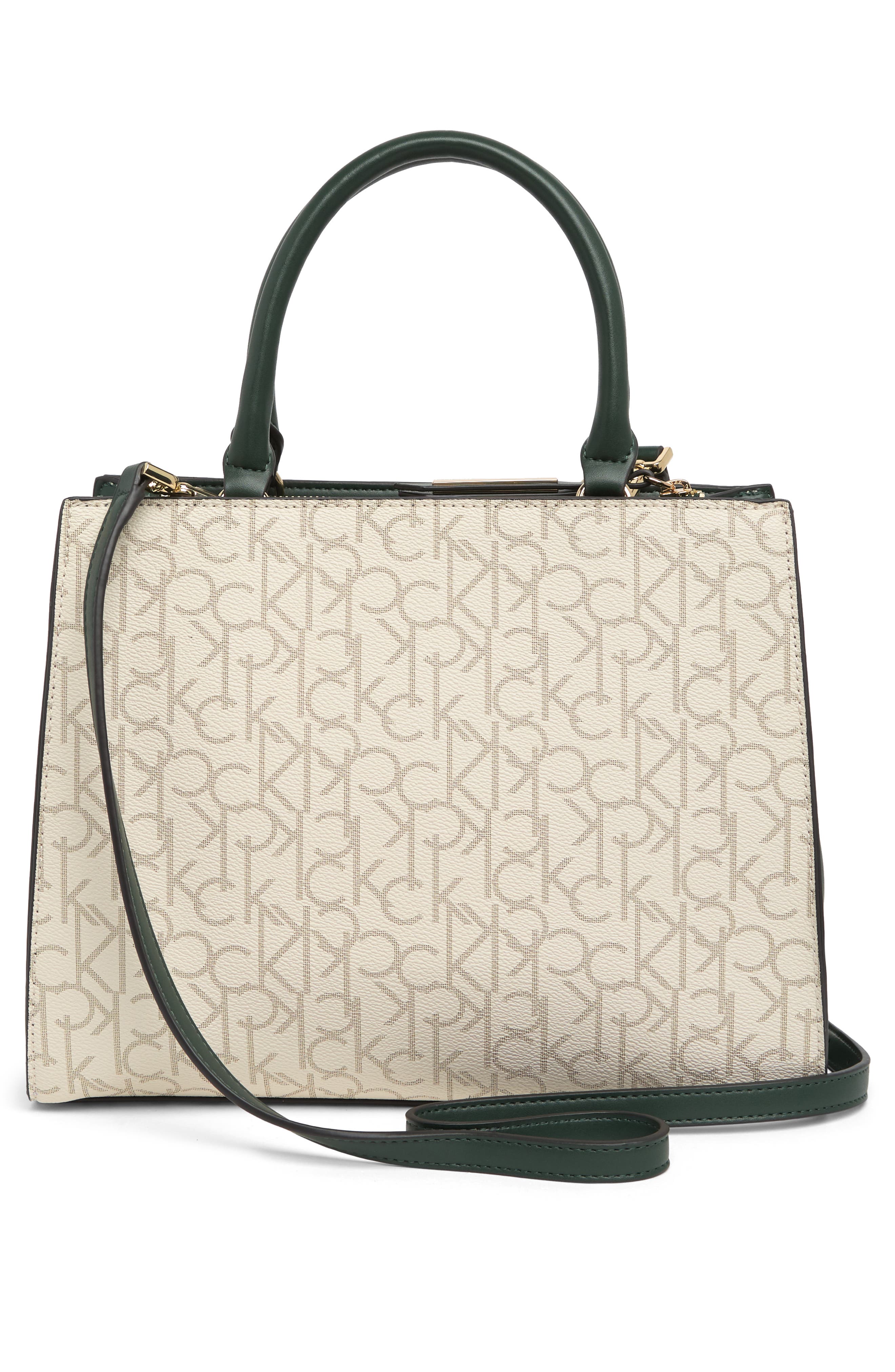 Edie Leather Satchel Bag, Alternate, color, VAN/ KHK/ DP FRST