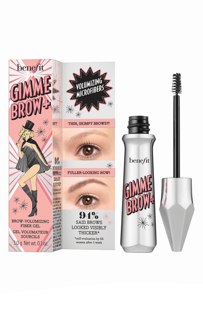 Benefit Cosmetics Gimme Brow+ Volumizing Eyebrow Gel, Alternate, color, 03.5 Medium/Warm Auburn Brown