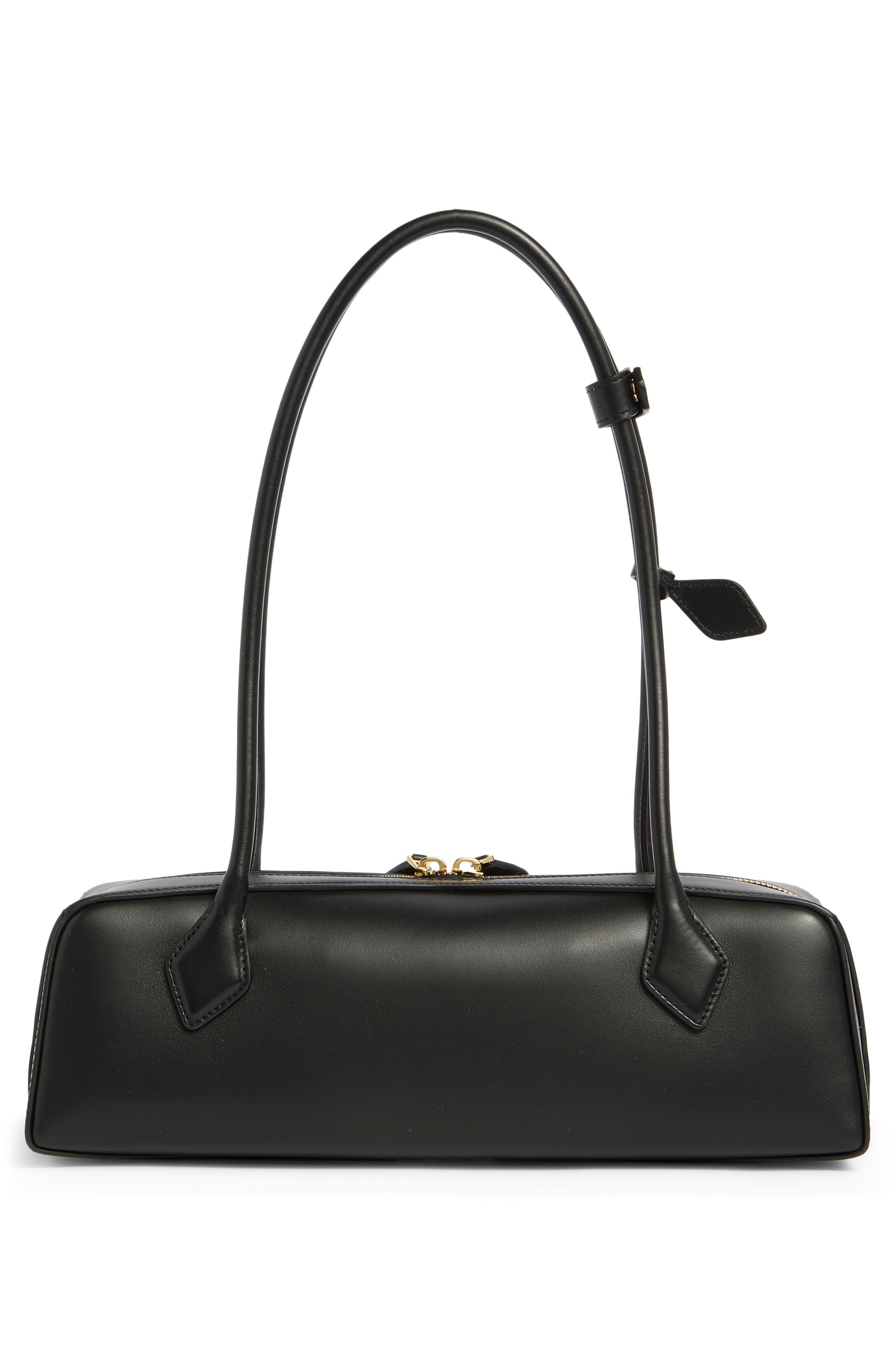 Medium Le Teckel East/West Shouder Bag, Alternate, color, NOIR 999