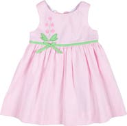 Florence Eiseman Check Seersucker Dress With Flowers