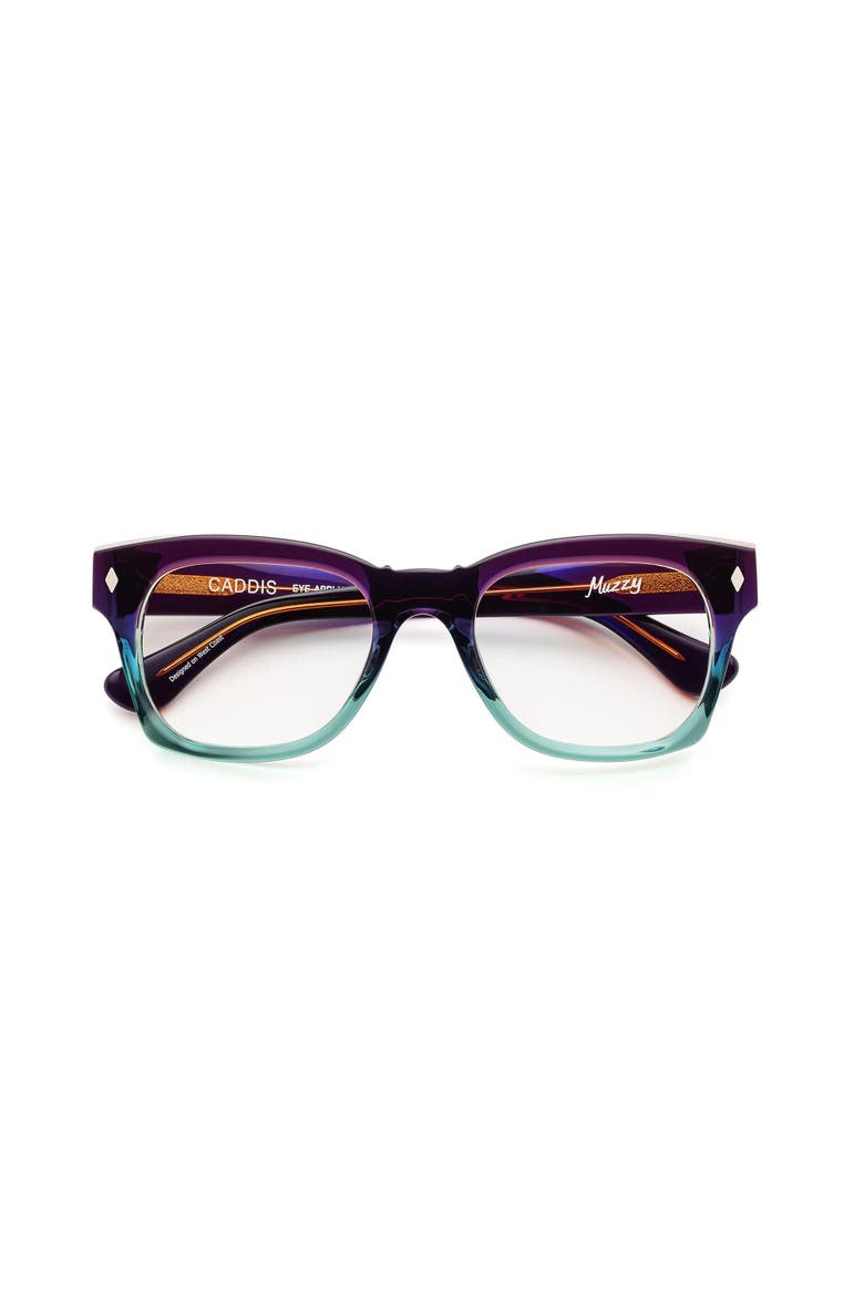 Muzzy | Reading Glasses, Main, color, 80-20 GLOSS BLACK AND VODKA