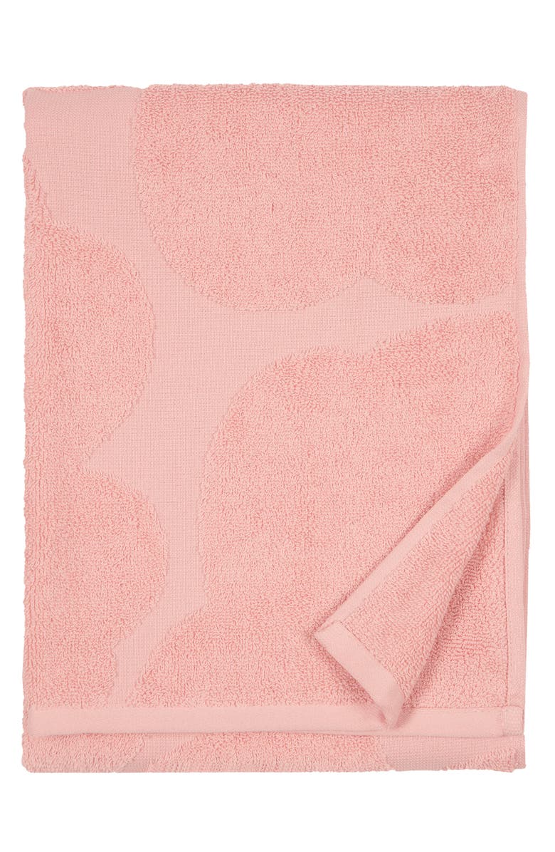 Marimekko Unikko Hand Towel, Main, color, Pink
