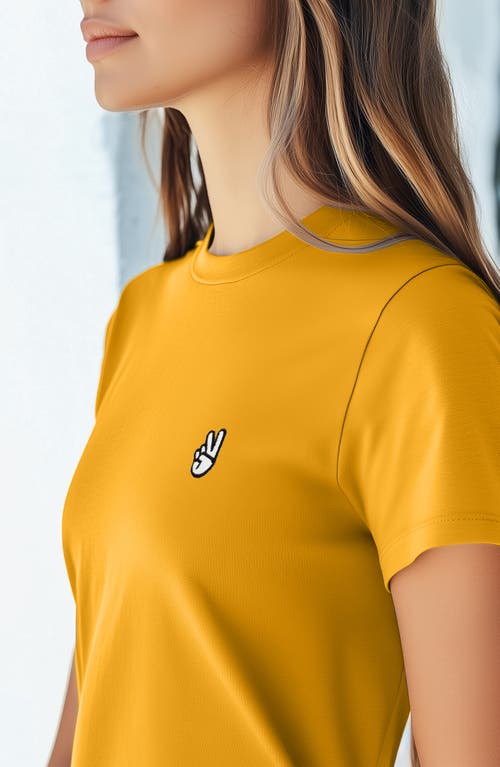 DALIX DALIX WOMENS PEACE SIGN JERSEY RELAXED TEE 