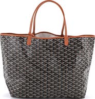 Pre-Owned Goyard Saint Louis Tote Coated Canvas GM