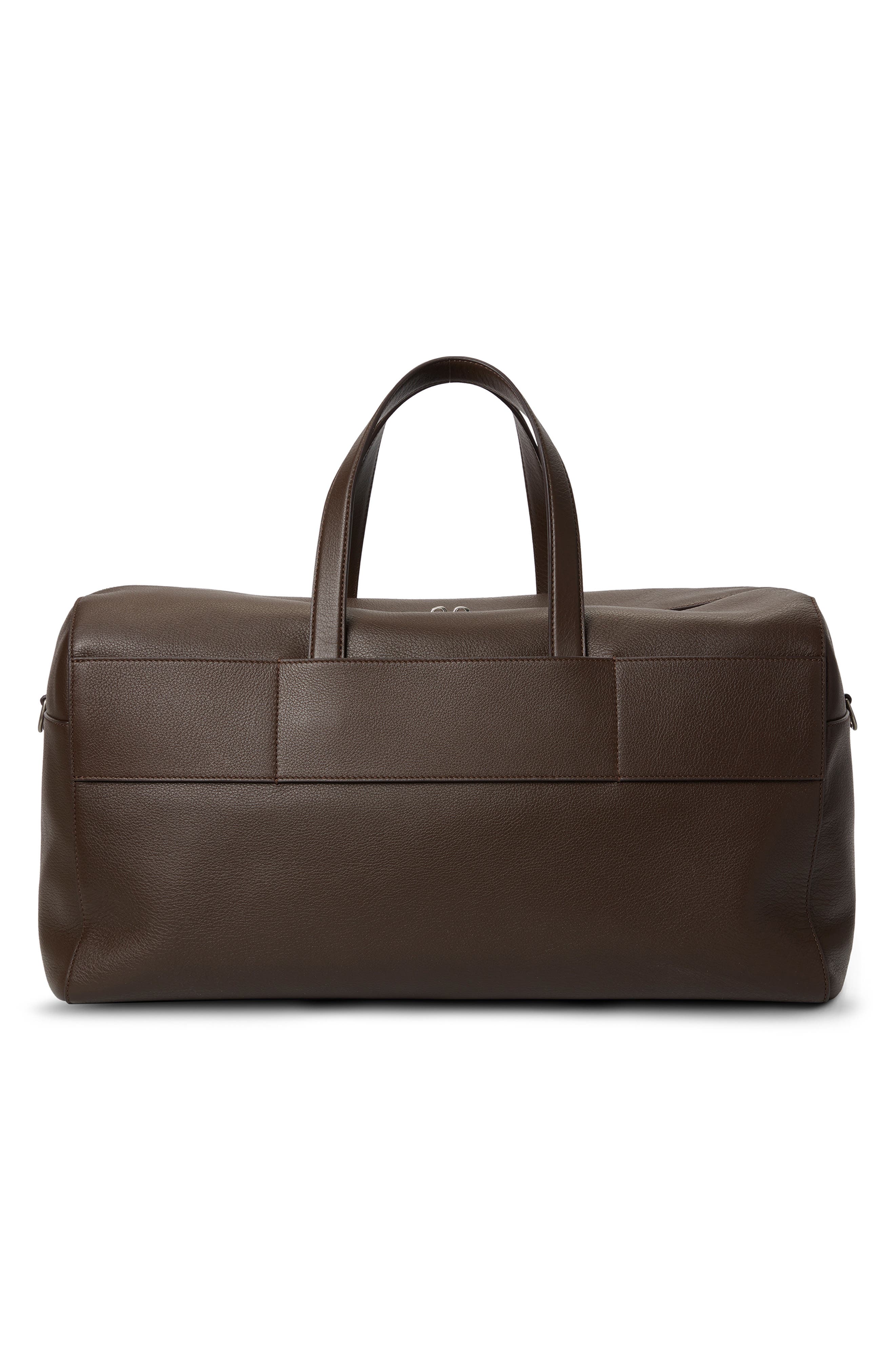 Canfield Pebbled Leather Duffle Bag, Alternate, color, ESPRESSO