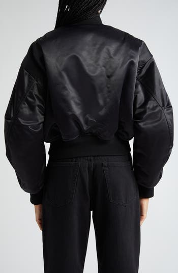 【alexanderwang】unisex bomber jacket ボンバージャケット alexanderwang アレキサンダーワング パッド ボンバージャケット