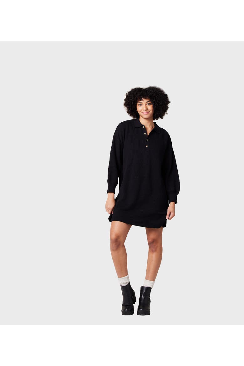 Griffin Dress, Main, color, Black