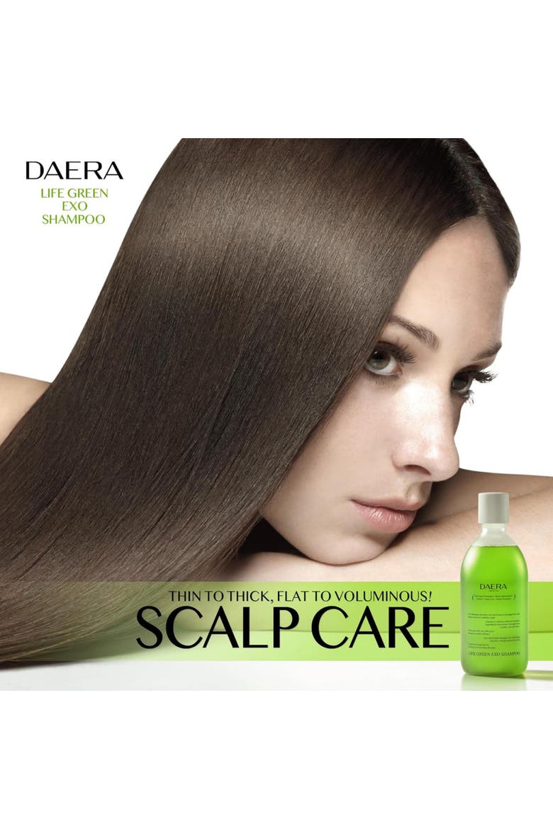 Volumizing Shampoo for thinning hair Women Men Daily Hair Loss Care  10.24 fl oz, Alternate, color, Green