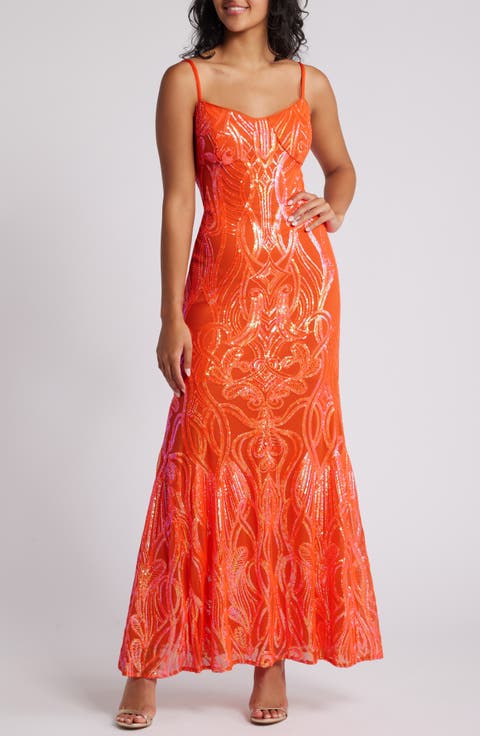Sequin Gown