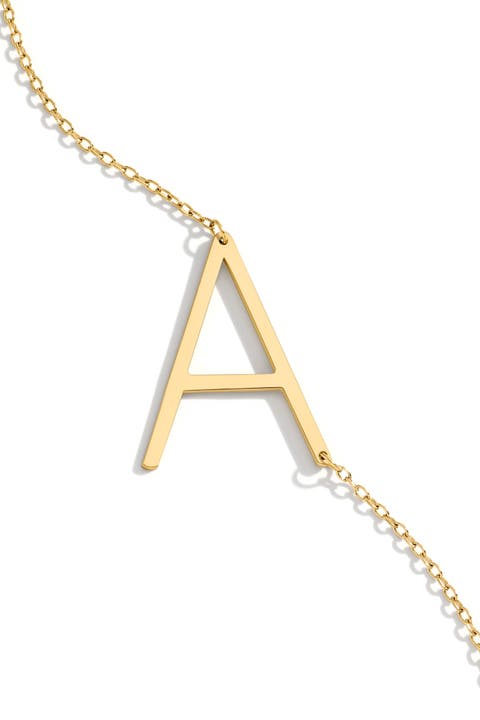 Statement Initial Necklace