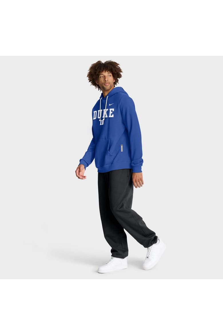 Men's Nike Royal Duke Blue Devils 2025 Sideline Standard Issue Dri-FIT Hoodie, Alternate, color, Royal