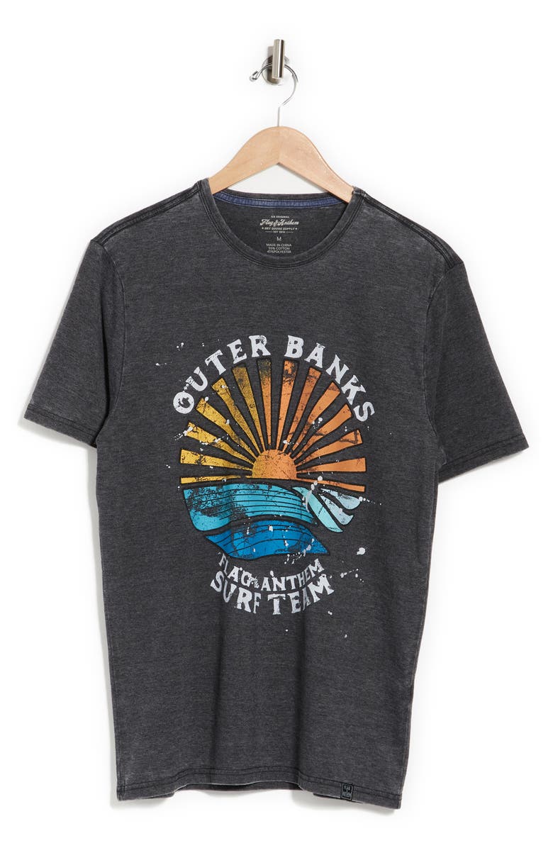 FLAG AND ANTHEM Flag & Anthem Surf Team Graphic T-Shirt, Alternate, color, 