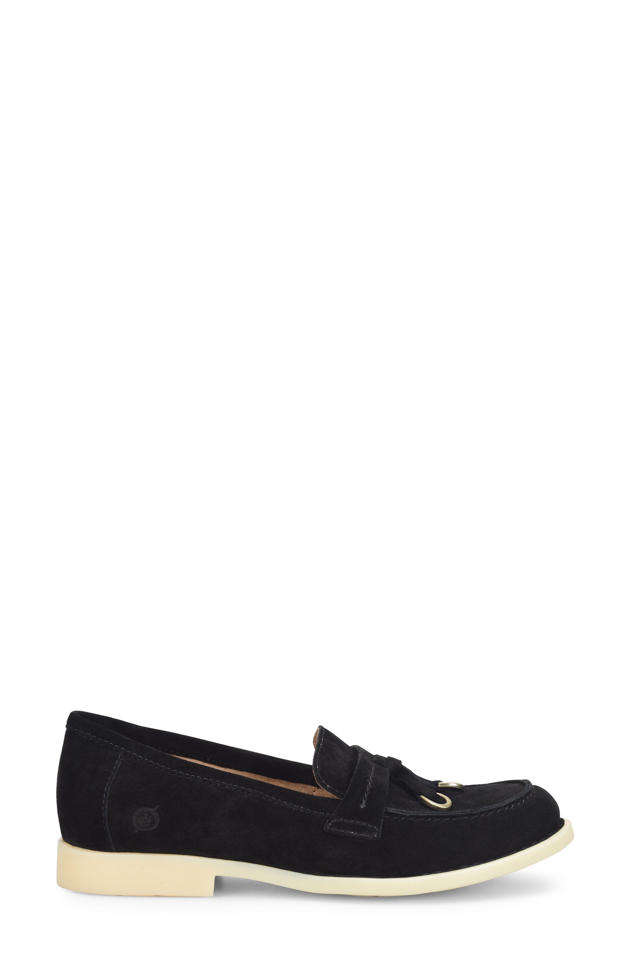 Mika Loafer, Alternate, color, BLACK SUEDE