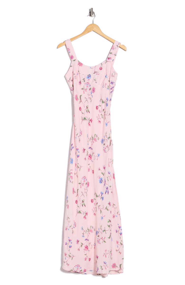 EDIT by JASON WU Floral Print Maxi Dress, Main, color, Blush Wildflower