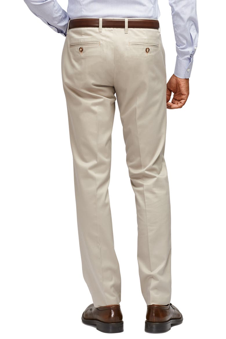Weekday Warrior Slim Fit Dress Pants, Main, color, WEDNESDAY WHEATS