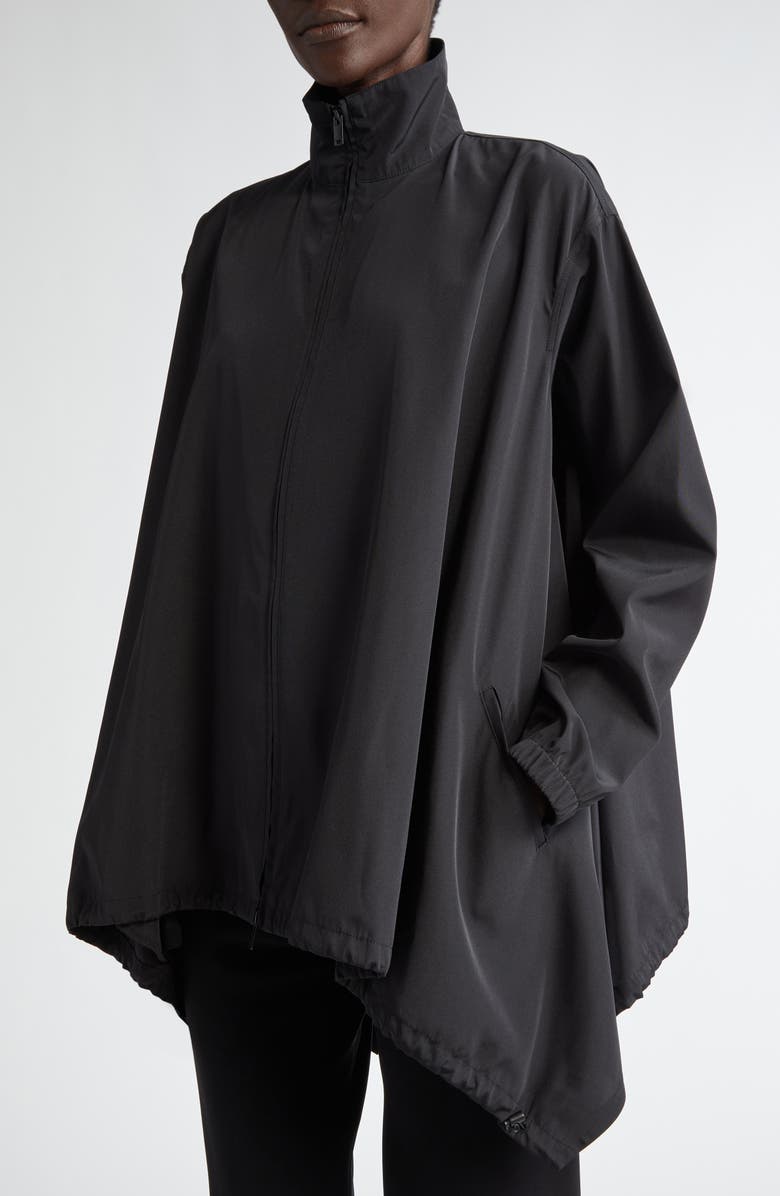 The Row Olimpia Handkerchief Hem Jacket, Alternate, color, 