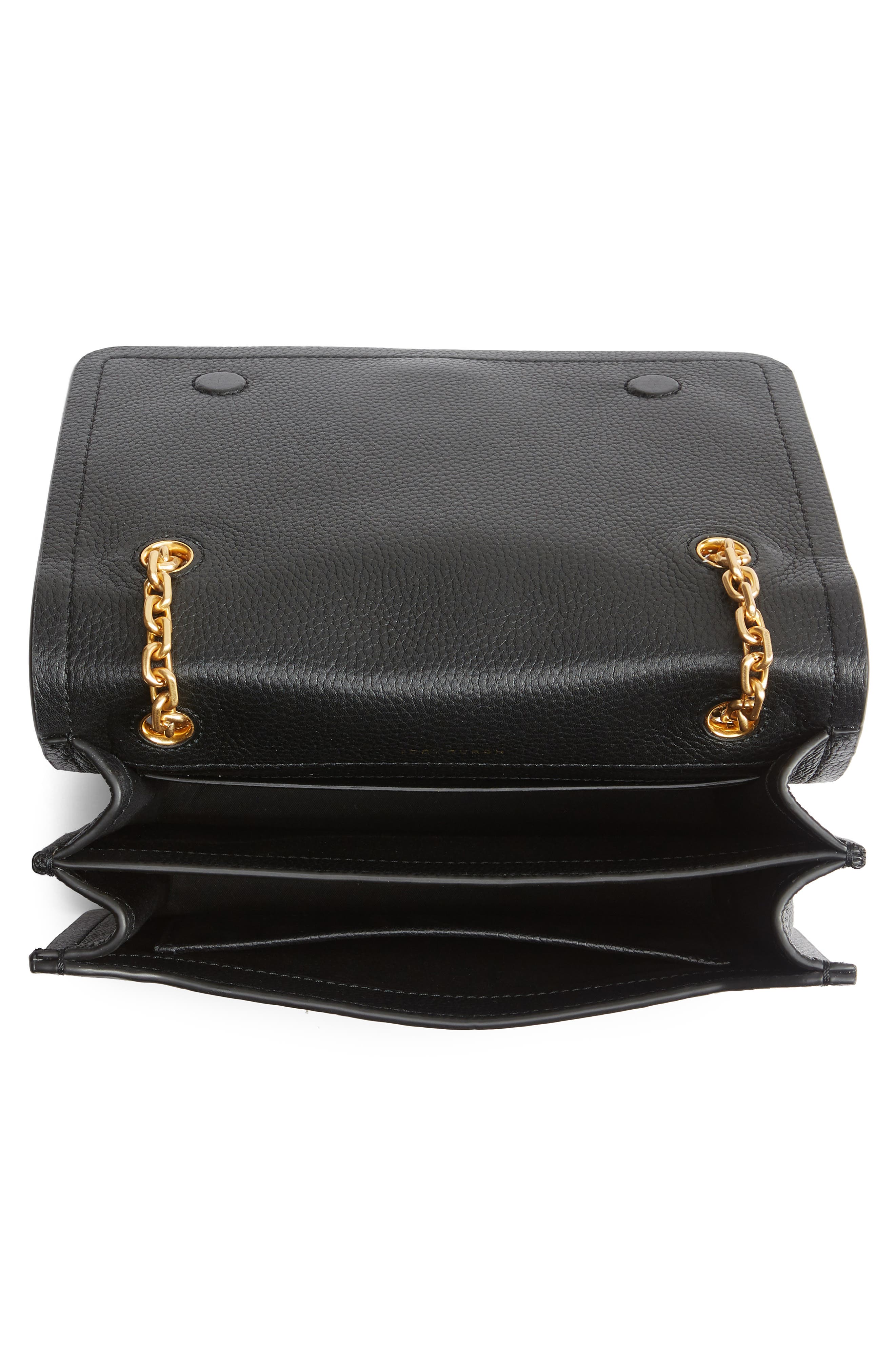 Tory Burch Carson Convertible Leather Crossbody Bag, Alternate, color, 