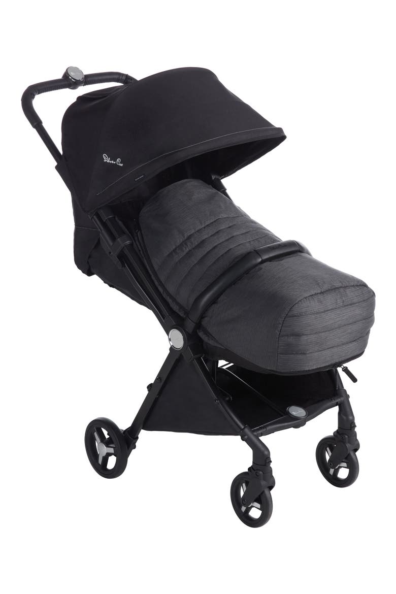 Jet/Jet Special Edition Stroller Footmuff, Alternate, color, BLACK
