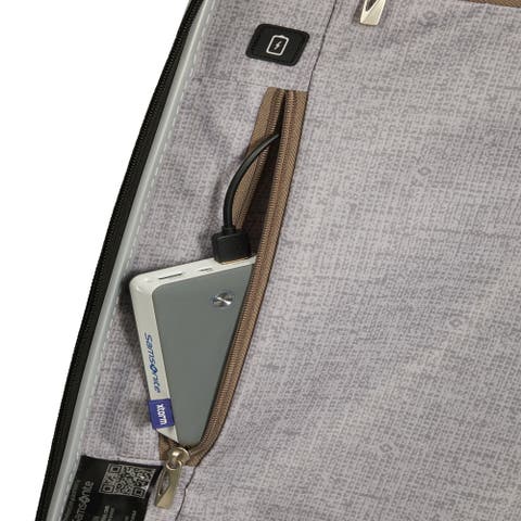 C-LITE Hardside Large Checked Spinner Luggage